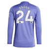 Maillot de Gardien à Manches Longues Manchester United Onana 24 Domicile 2024-25 Pour Homme